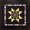 Quilted Ohio Star Wall Hanging
