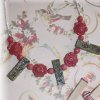 Repurposed Wooden Necklace