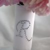 Rhinestone Monogrammed Bouquet Wrap