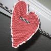 Ruffle Heart Banner