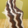 Rustic Ripple Afghan