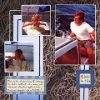 Sailing Trip Scrapbook Layout