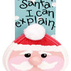 An Easy Santa Door Hanger