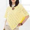 Lacy Satin Poncho