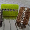 Glitter and Rhinestone Rings