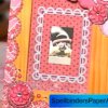 Scalloped Paper Frame