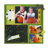 JackoLantern Carving Scrapbook Page