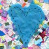Serendipity Blue Heart Card