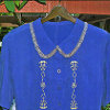 Sewn Crochet Edge Blouse