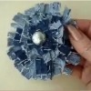 Shabby Chic Denim Flowers