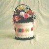Shells and Bows Flower Basket
