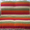 Sherbet and Vanilla Ice Cream Afghan