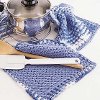 Simple Crochet Border Pot Holder and Dishcloth