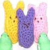 Small Crochet Bunny Peeps