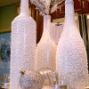 Snowball Wine Bottle Vases