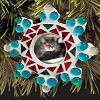 Snowflake Mosaic Ornament Frame
