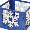 Beautiful Blue Snowflake Box