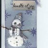 Snowman Gift Tag