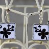 Soldered Glass Earrings