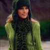 Flounce Knit Scarf