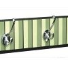 Sophisticated Striped Coat Rack