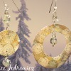 Sparkly Paper Earrings