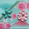 Spring Pink and Teal Card
