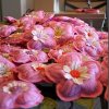 Stamped Fabric Flower Garden