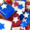 July 4th Star Soap