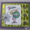 Stenciling with Modeling Cream