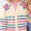 Flowers and Stripes Hoodie