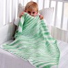 Sweet Striped Baby Blanket