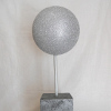 Sweet and Silver Holiday Sphere