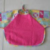 Terry Cloth Baby Bib with Sleeves