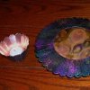 Thrifty Candle Holders and Plate Stand