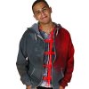 Tie Dye Plaid Tshirt and Sweatshirt