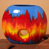 TieDye Vase