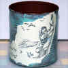 Tin Can Pencil Holder