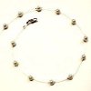 Tin Cup Floating Pearl Necklace