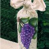 Tuscan Grapes Wine Bottle