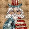 Uncle Sam Cross Stitch