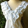 Upcycled Ruffle Shirt