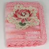 Victorian Fabric Greeting Card
