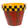 Painted Vine Pot