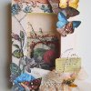 Vintage Butterfly Shadow Box