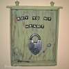 Vintage Key to My Heart Art