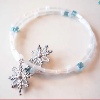 Winter Memory Wire Bracelet