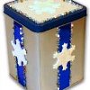 Winter Snowflake Cookie Tin