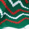 Zigzag Christmas Throw and Pillows