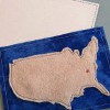Simple Fabric Postcard